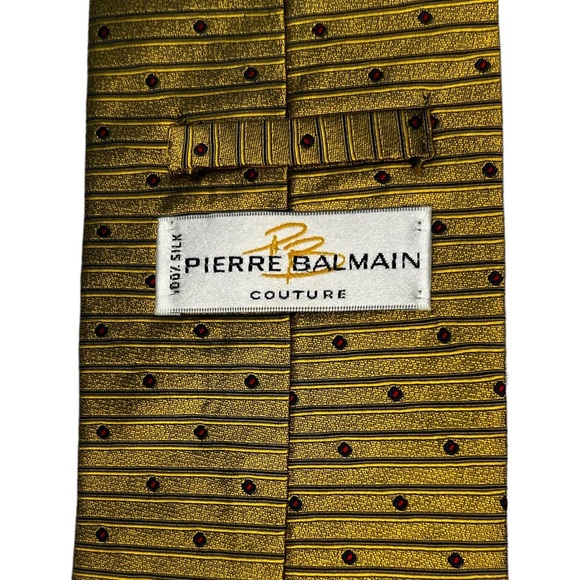 Pierre Balmain Couture Silk Tie - Picture 2 of 6